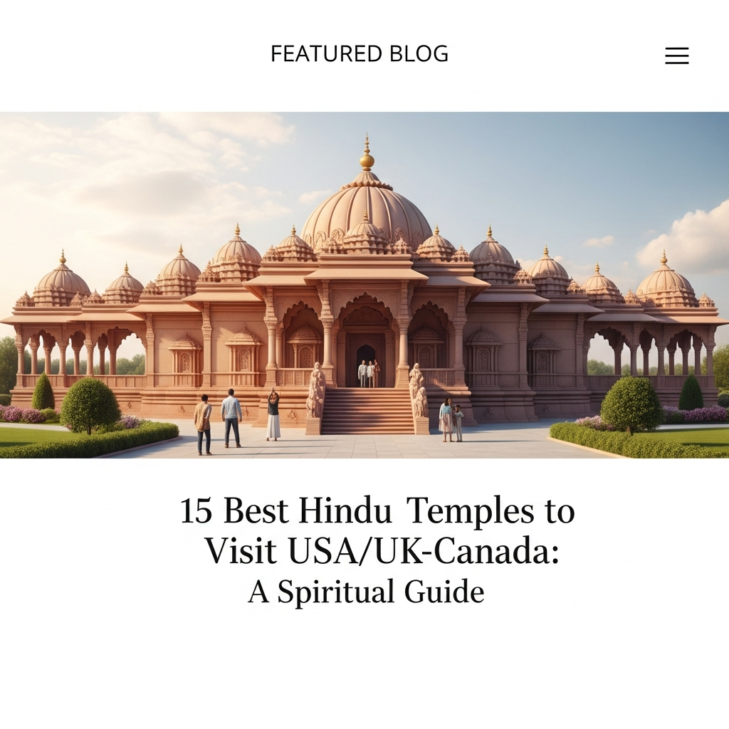 Best Hindu Temples to Visit in USA/UK/Canada